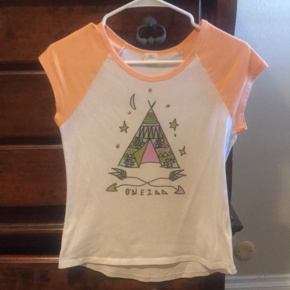o’neil, star, moon, tent t-shirt